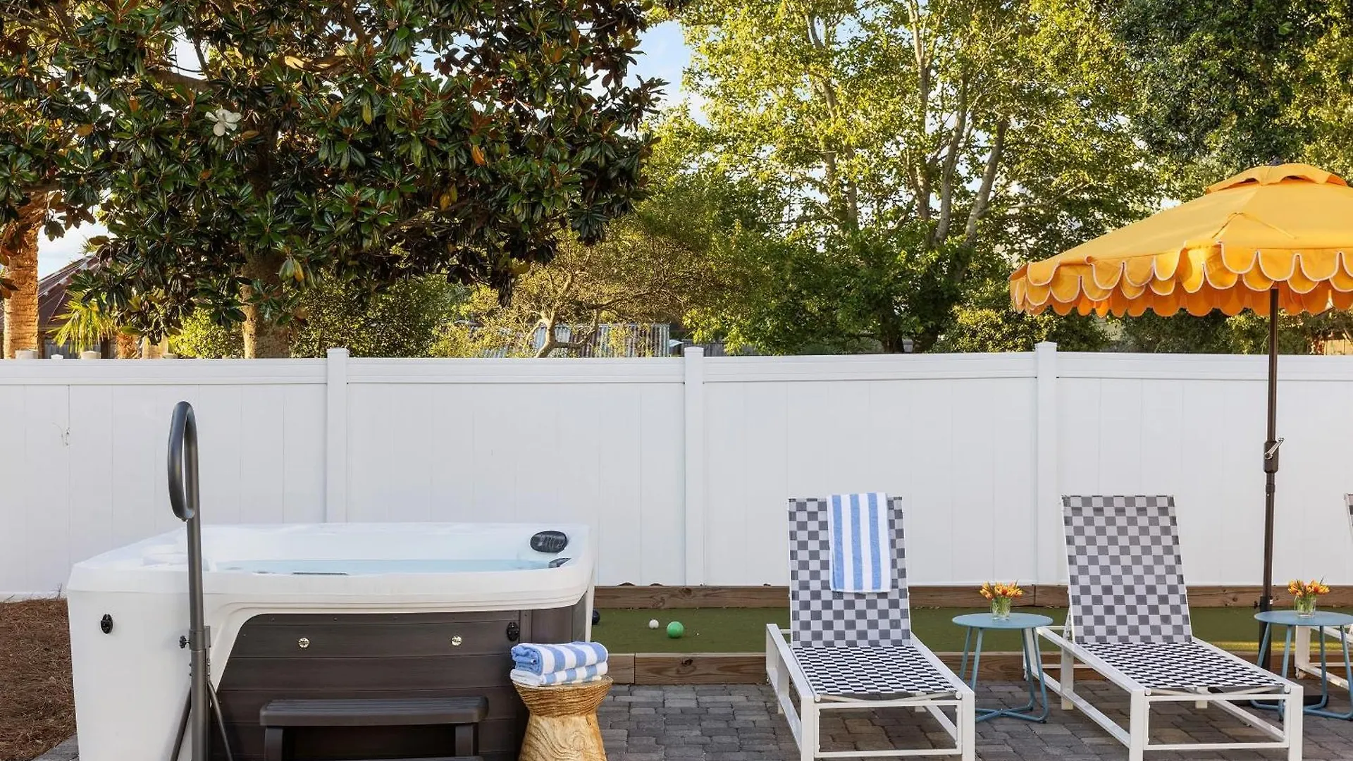 Semesterbostad Bohemian Beach Retreat Fully Stocked Villa Near Beach W Pool Outdoor Dining Destin