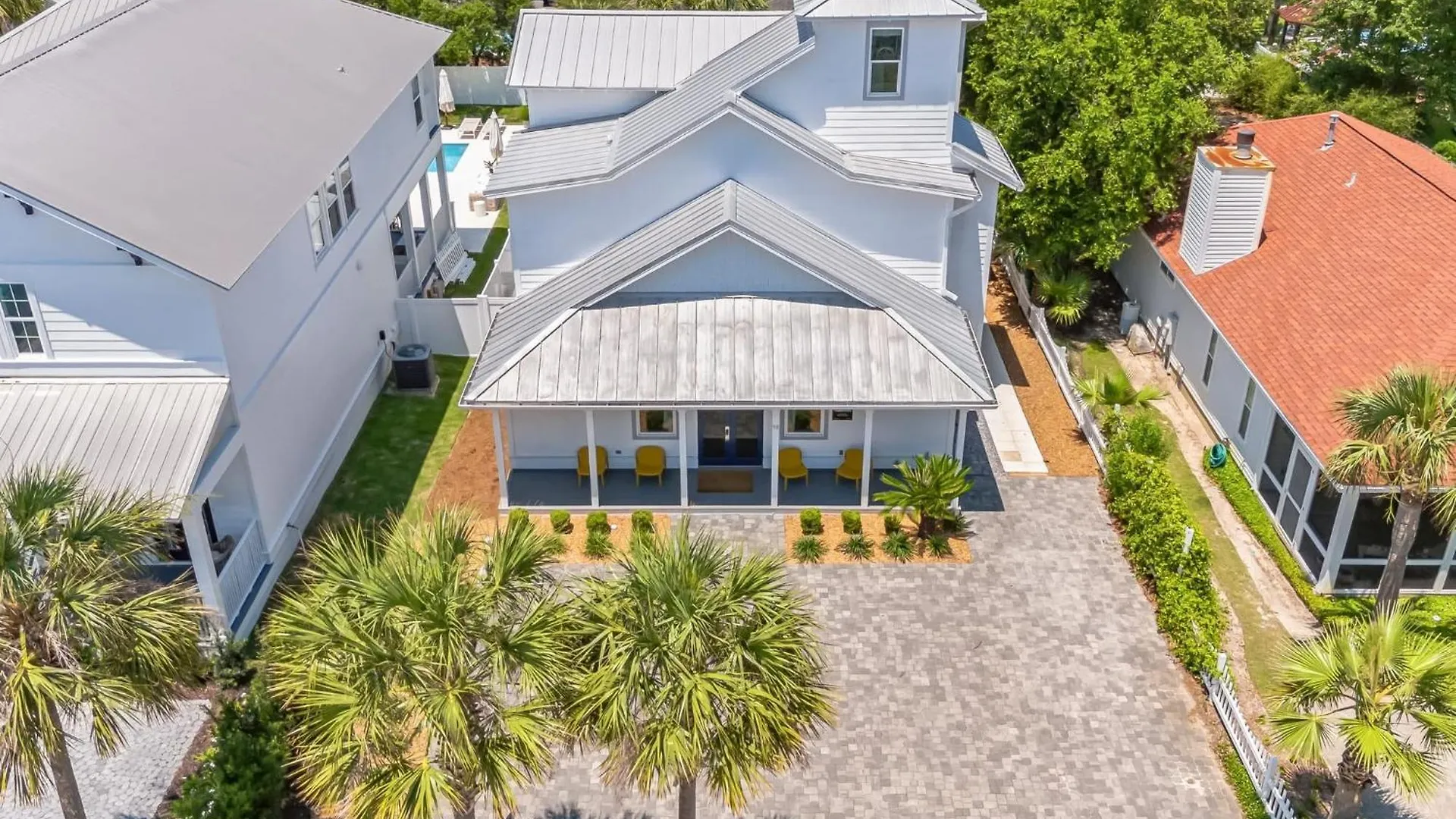 Semesterbostad Bohemian Beach Retreat Fully Stocked Villa Near Beach W Pool Outdoor Dining Destin USA
