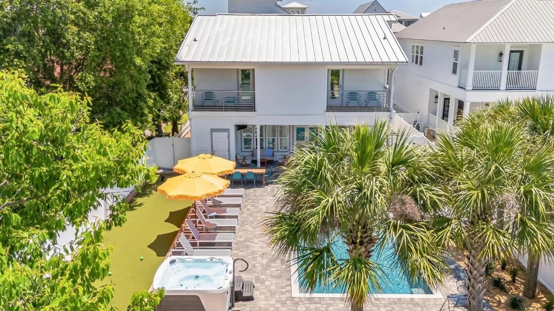 Bohemian Beach Retreat Fully Stocked Villa Near Beach W Pool Outdoor Dining Destin